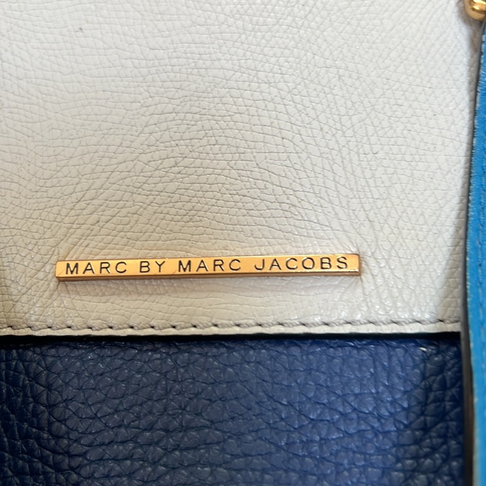Marc Jacobs Sheltered Island Colorblock Bag cement multi vintage - Picture 7 of 8
